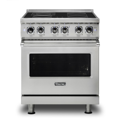 Viking VER53044BDG - 30"W./24"D. Electric Self-Clean Range-4 Burners-Damascus Gray