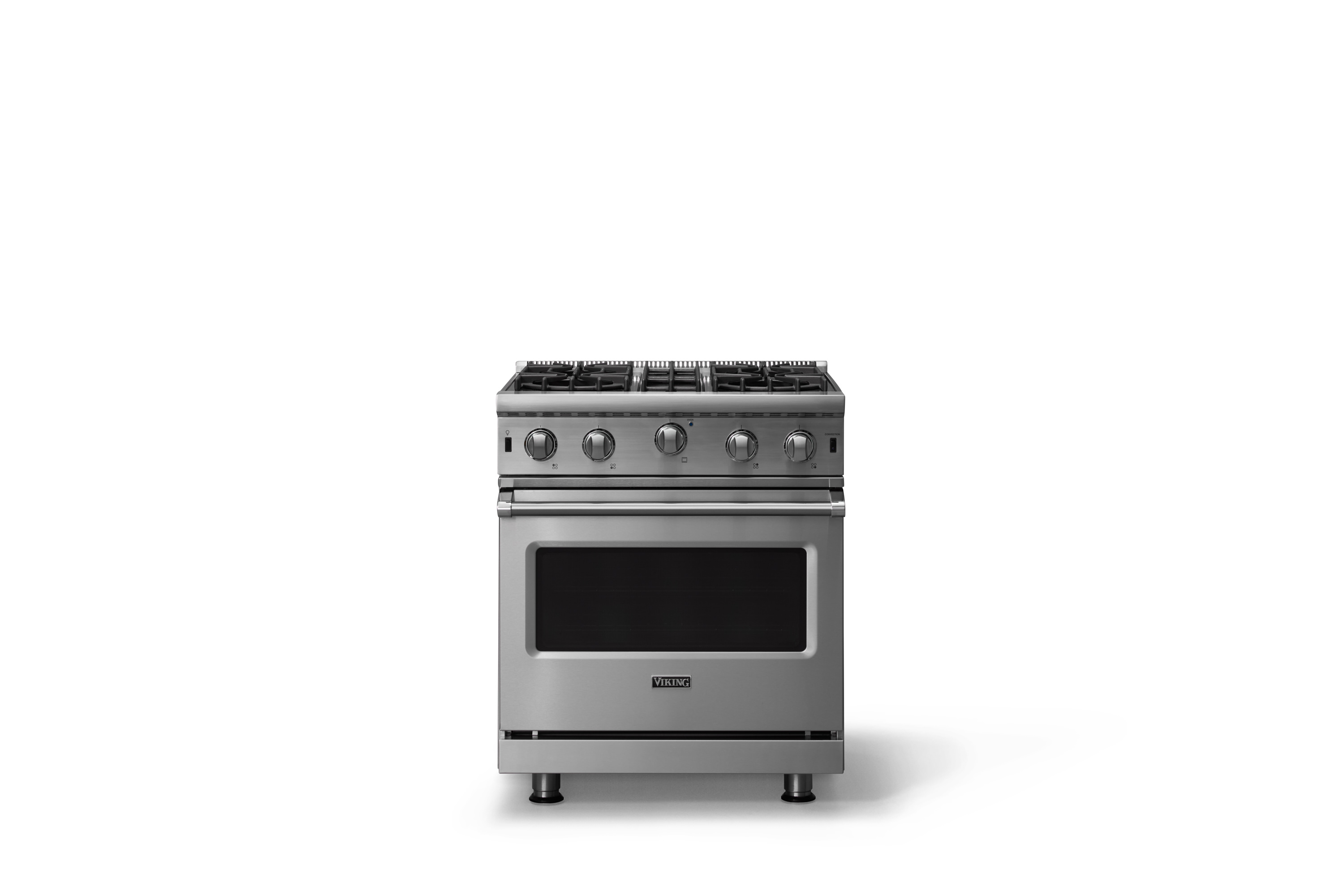 Viking VGIC53024BBHBB - 30"W./24"D. Gas Open Burner Range-4 Burners-Blush w/Brushed Brass