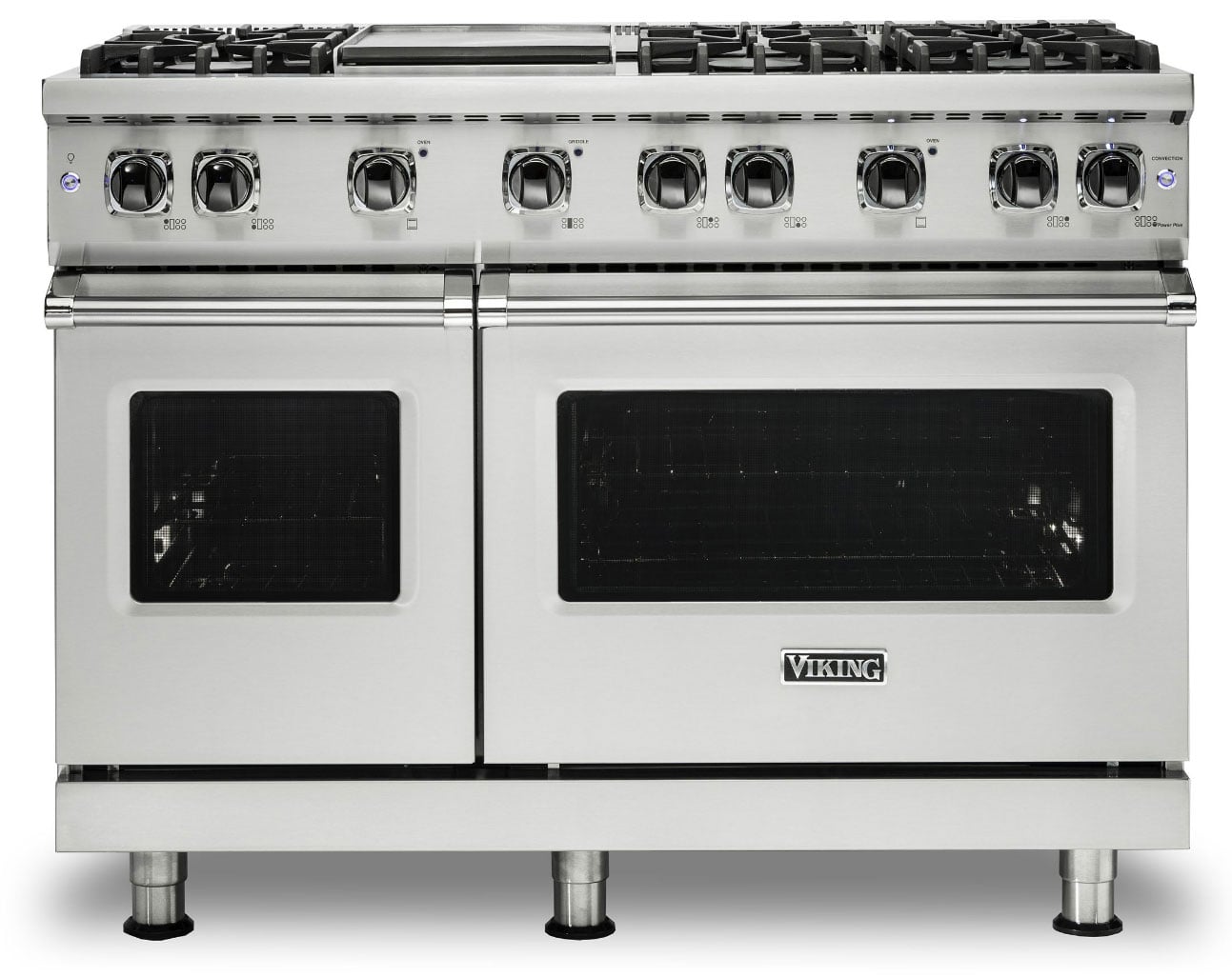 Viking VGR54846GBHLP - 48"W./24"D. Gas Sealed Burner Range-6 Burners/Griddle-Blush-LP