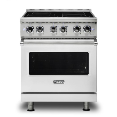 Viking VIR53044BBHBB - 30"W./24"D. Induction Self-Clean Range-4 Burners-Blush w/Brushed Brass