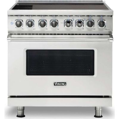 Viking VIR53646BBH - 36"W./24"D. Induction Self-Clean Range-6 Burners-Blush