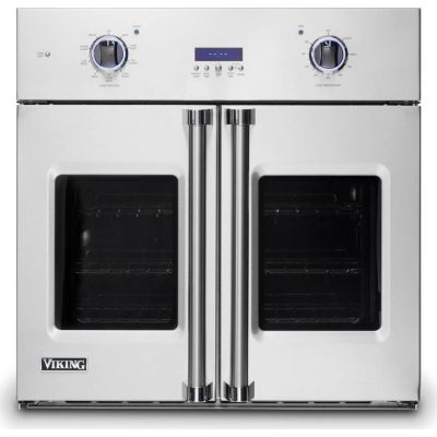 Viking VSOF7301SS - 30"W. French-Door Single Built-In Electric Thermal Convection Oven-Stainless