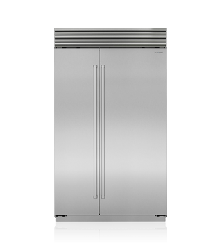 Sub-Zero CL4850S/S/T — 48" Classic Side-by-Side Refrigerator/Freezer - Stainless Steel - Tubular Handle