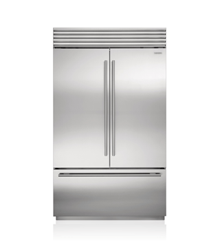 Sub-Zero CL4850UFD/S/T — 48" Classic French Door Refrigerator/Freezer - Stainless Steel - Tubular Handle