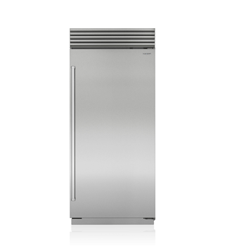 Sub-Zero CL3650RID/S/T/R — 36" Classic Refrigerator with Internal Dispenser - Stainless Steel - Tubular Handle - Right Hinge