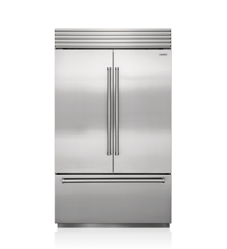 Sub-Zero CL4850UFDID/S/T — 48" Classic French Door Refrigerator/Freezer with Internal Dispenser - Stainless Steel - Tubular Handle