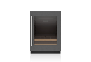 Sub-Zero DEU2450BG/L — 24" Designer Undercounter Beverage Center - Panel Ready - Left Hinge