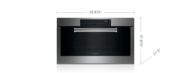CSO30PE/S/PH (Horno de Vapor con Conveccion 30″) Wolf (Descontinuado)