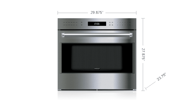 SO30PE/S/PH (Horno Electrico Sencillo 30″) Wolf (Descontinuado)