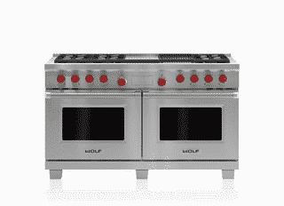 DF606CG-LP (Estufa Dual 60″) Wolf (Descontinuado)