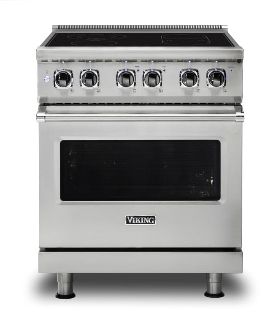 30″An./24″D. Electric Self-Clean Range-4 Burners-Stainless