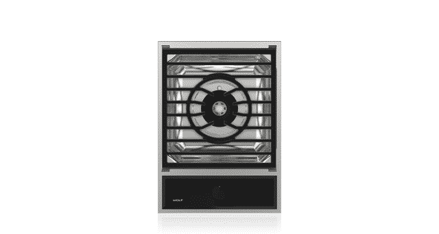 MM15TF/S-LP-Stainless Steel 15 inch Gas Cooktop, Liquid Propane,for Paired Install WOLF