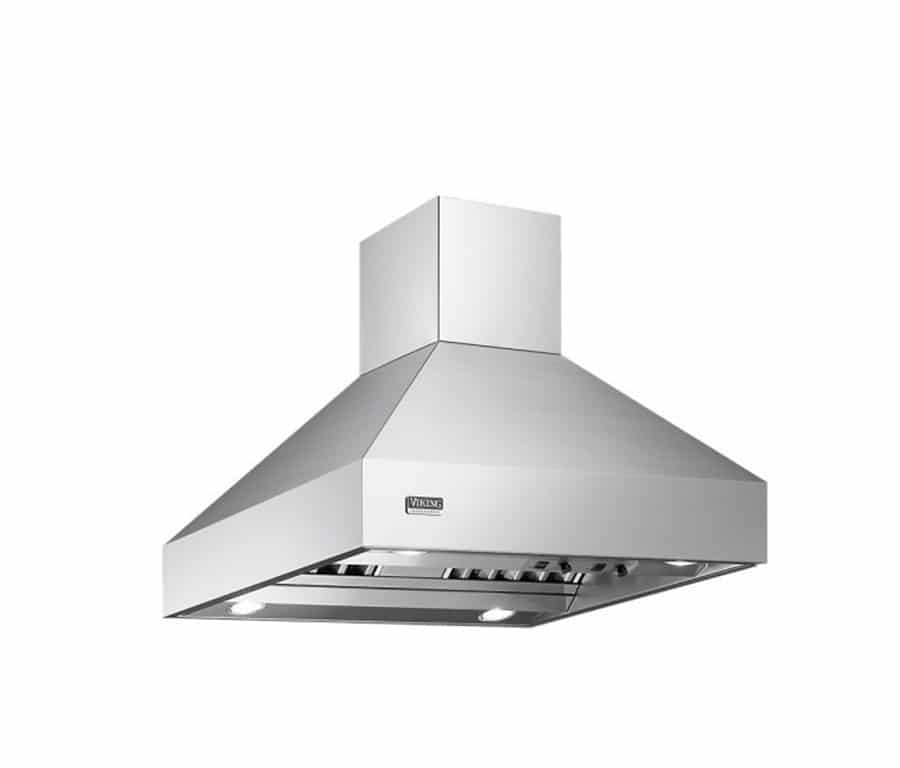 36″W./18″H. Chimney Island Hood-Stainless