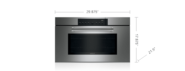 CSO30PM/S/PH (Horno de Vapor con Conveccion 30″) Wolf
