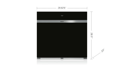 SO30CM/B (Horno Electrico Sencillo 30″) Wolf