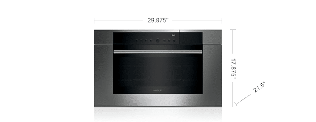CSO30TM/S/TH (Horno de Vapor con Conveccion 30″) Wolf