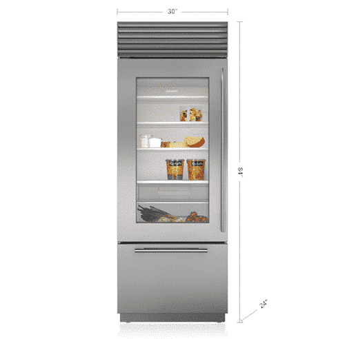 BI-30UA/S/TH-RH BI-30UG Refrigerador Acero Sub Zero