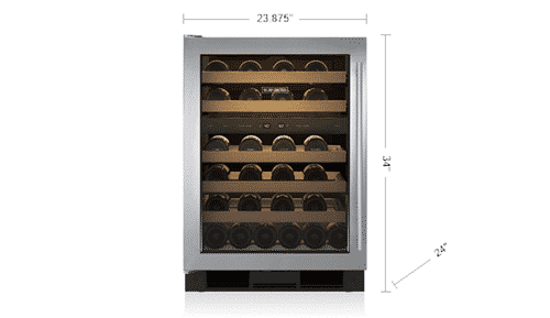 UW-24/S/PH-RH/ Cava Acero de Fabrica Sub Zero (Descontinuado)