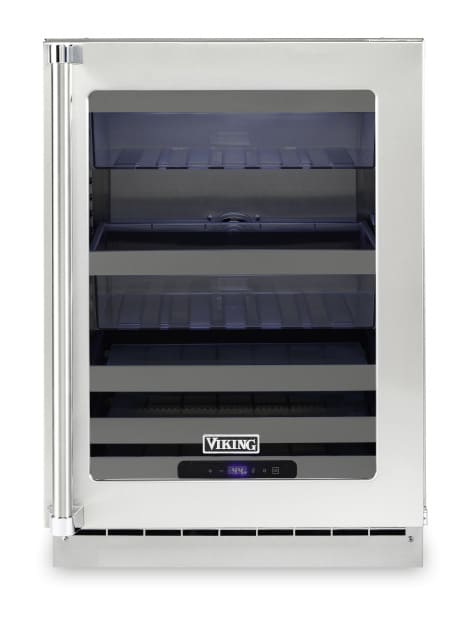 Beverage Center 24″ Reversible Hinge Stainless