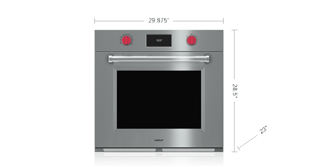 SO30PM/S/PH (Horno Electrico Sencillo 30″) Wolf