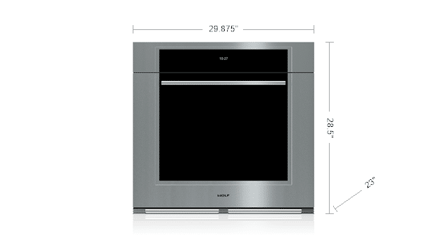 SO30TM/S/TH (Horno Electrico Sencillo 30) Wolf